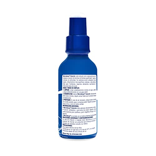 MICRODACYN 60 SOL ANTISEPTICA FCO 120 ML
