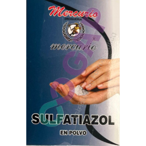 POLVO SULFATIAZOL CAJA C/50 SOBRES MERCURIO