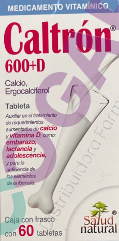CALTRON 600+D 600MG/150UI C/60TAB
