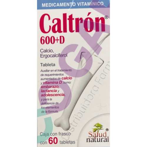 CALTRON 600+D 600MG/150UI C/60TAB