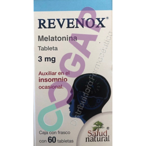 GE MELATONINA REVENOX 3 MG 60 TABLETAS