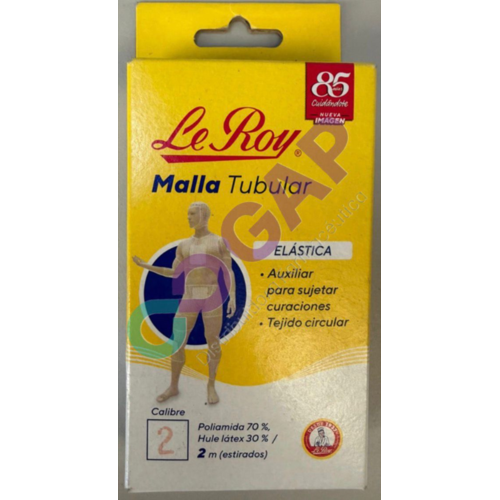 MALLA TUBULAR LE ROY CALIBRE 2 2 MTS 1 PZA