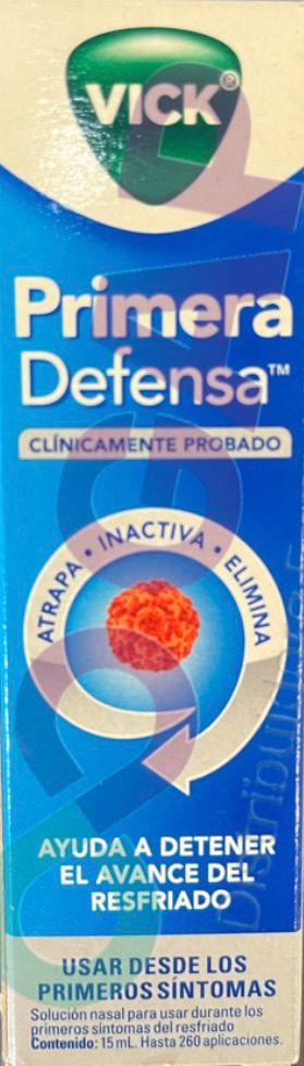 VICK PRIMERA DEFENSA NASAL 15 ML