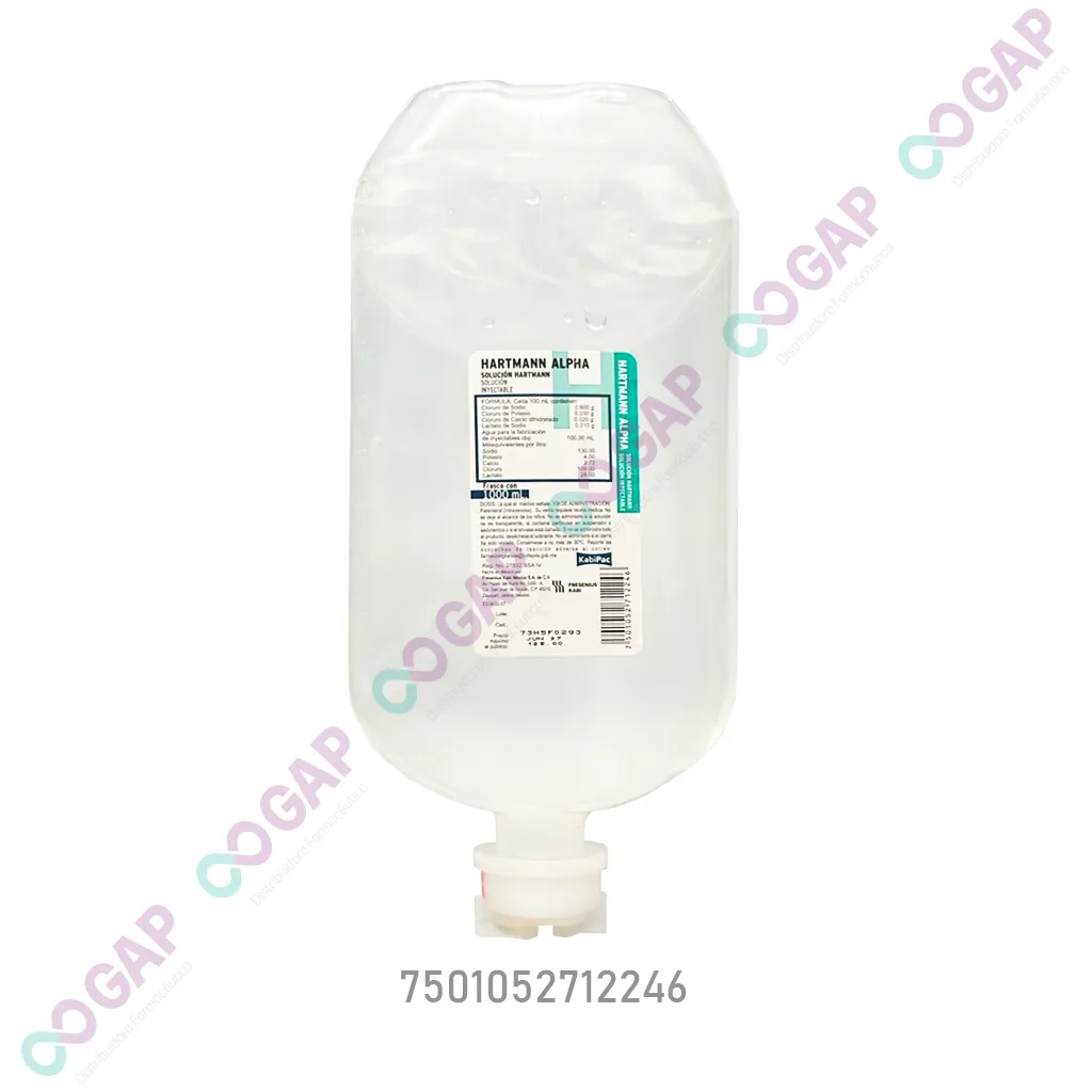 SOLUCION INY HARTMANN ALPHA 1000ML