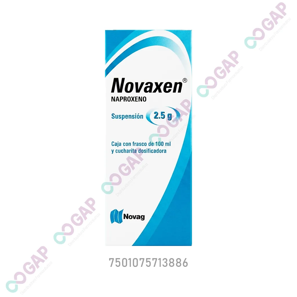 GE NAPROXENO NOVAXEN SUSP FCO 100 ML