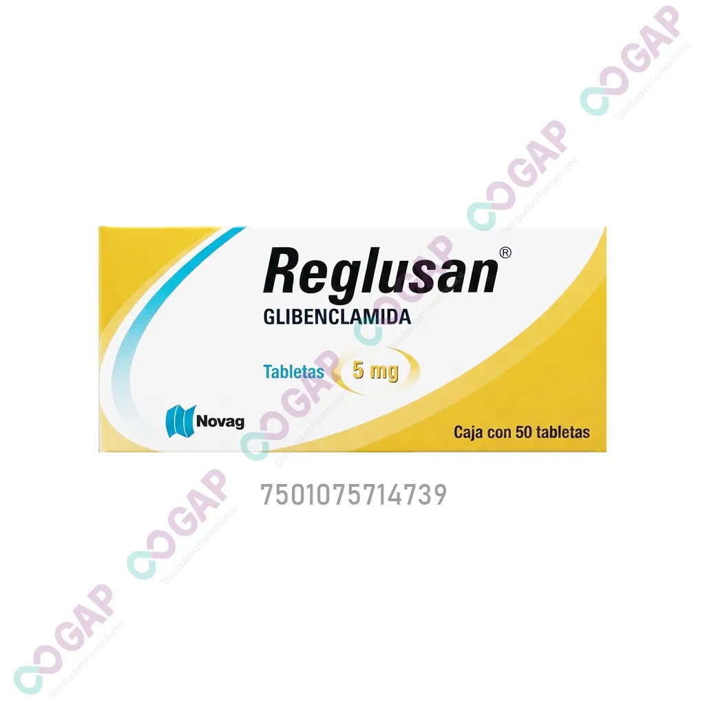 GE GLIBENCLAMIDA 5MG C/50 TAB REGLUSAN