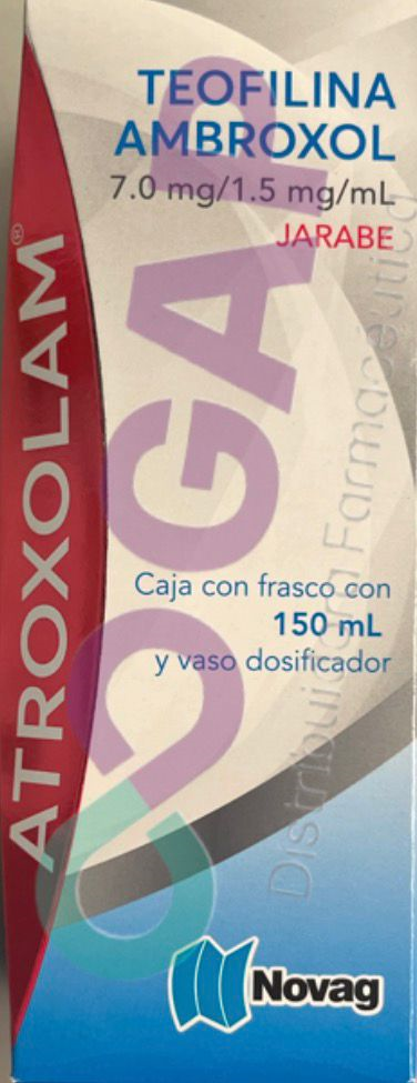 GE TEOFILINA/AMBROXOL ATROXOLAM JARABE FCO 150 ML