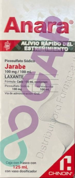 ANARA JARABE 100MG/100ML FCO 125 ML