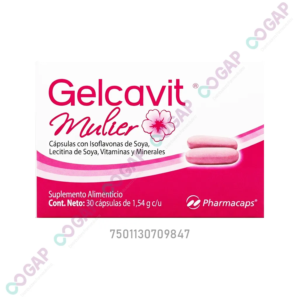 GELCAVIT MULIER 30 CAPSULAS