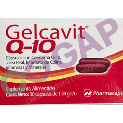 GELCAVIT Q-10 30 CAPSULAS