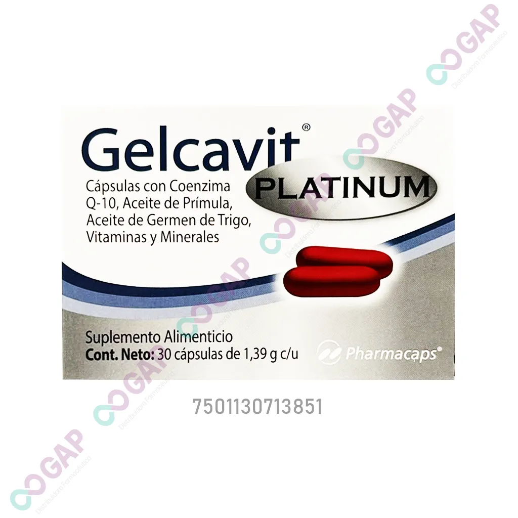 GELCAVIT PLATINUM 30 CAPSULAS