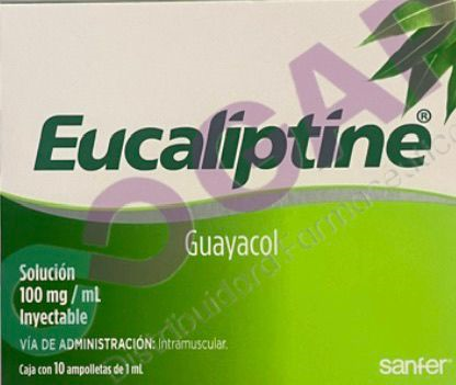 EUCALIPTINE SOL INY C/10 AMP 1 ML