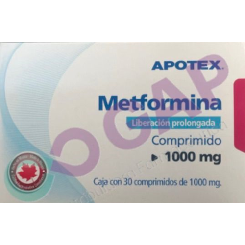 GE METFORMINA 1000MG C/30 COMP LP APOTEX