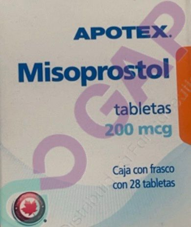 GE MISOPROSTOL APOTEX 200 MCG 28 TABLETAS