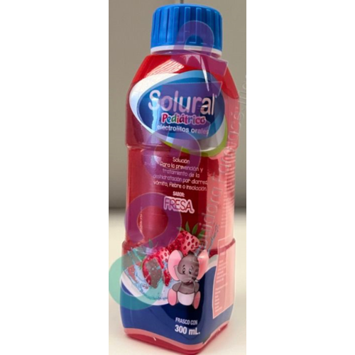 SOLURAL PEDIATRICO SABOR FRESA 300 ML