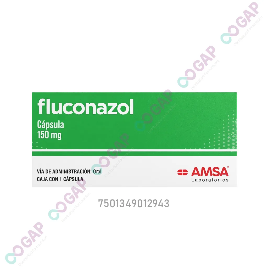 GE FLUCONAZOL AMSA 150 MG 1 CAPSULA