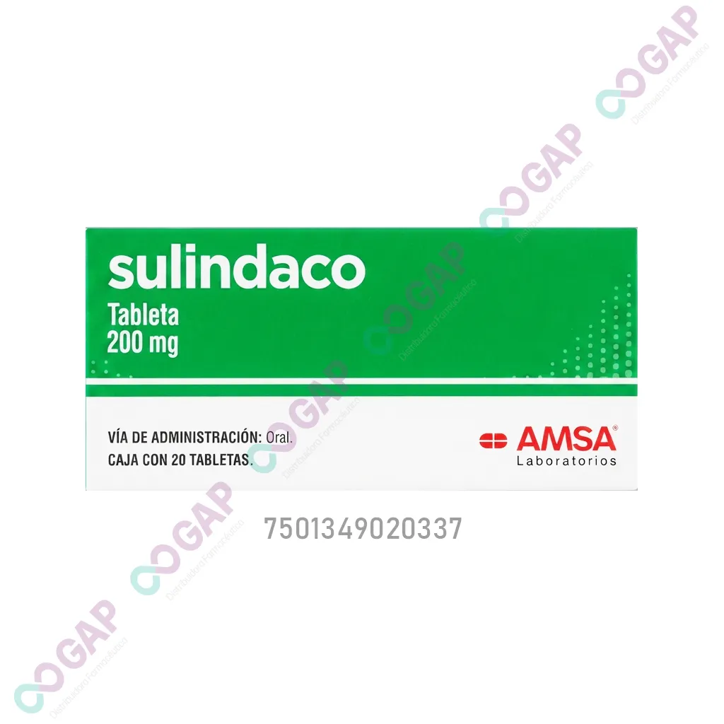 GE SULINDACO 200 MG C/20 TAB AMSA