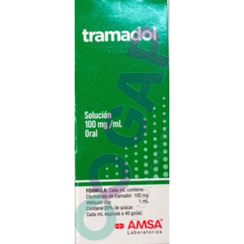 GE TRAMADOL SOL ORAL 100MG/ML FCO 10 ML