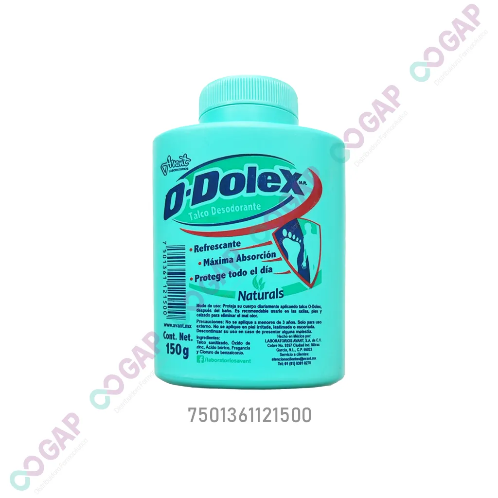 TALCO O-DOLEX NATURALS 150 G
