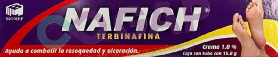 GE TERBINAFINA NAFICH CREMA 1.0% TUBO 15 G