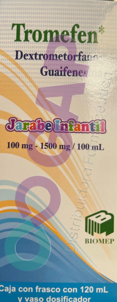 GE DEXTROMETOR/GUAIFENE TROMEFEN INF JBE 120 ML