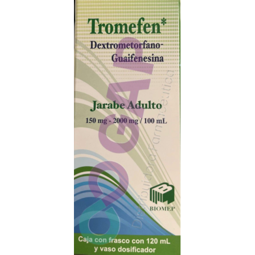 GE DEXTROMETOR/GUAIFENE TROMEFEN JBE AD 120 ML
