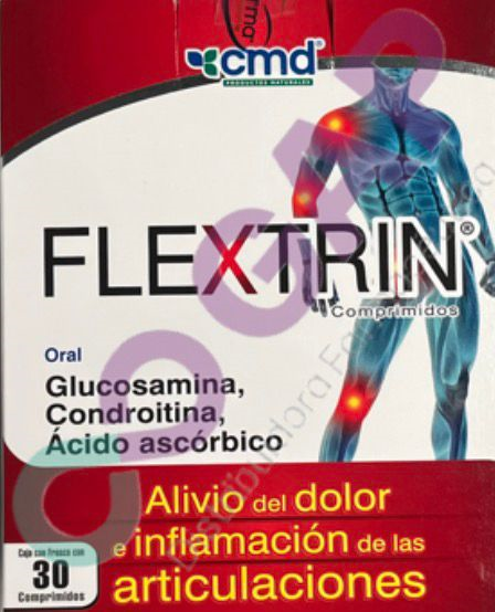 GE GLUCOSAMINA/CONDRO/AC ASCORBICO FLEXTRIN 30 COMP