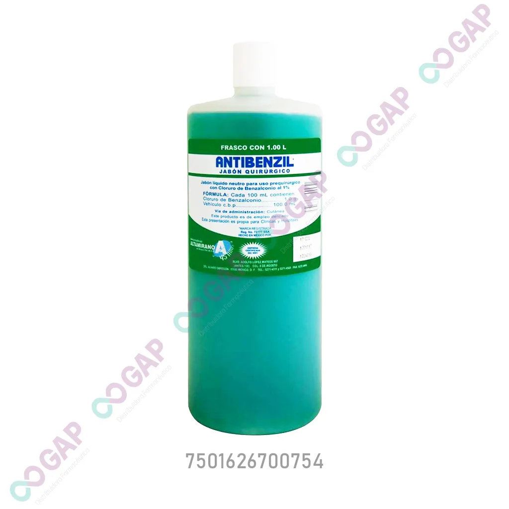 ANTIBENZIL JABON QUIRURGICO 1L