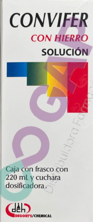 CONVIFER HIERRO SOLUCION 220 ML