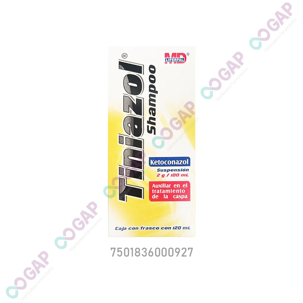 GE KETOCONAZOL TINIAZOL SHAMPOO 120 ML