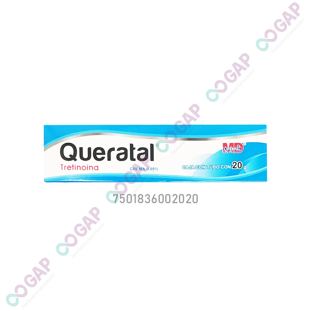 GE TRETINOINA 0.05% C/20G CRA QUERATAL