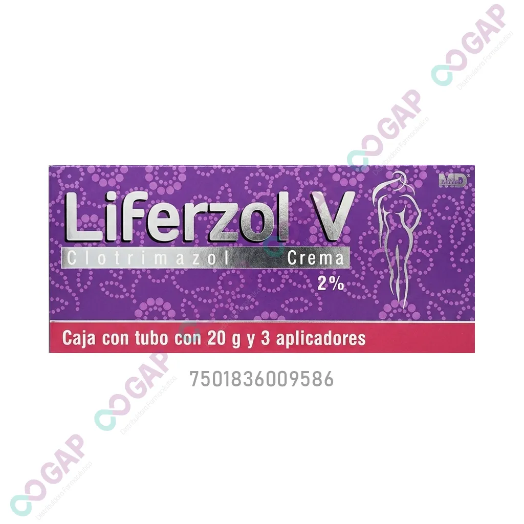 GE CLOTRIMAZOL LIFERZOL V CREMA 2% TUBO 20 G