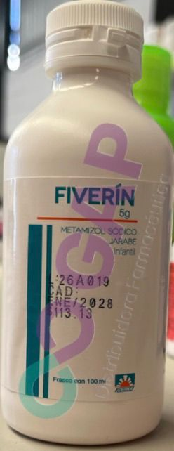GE METAMIZOL SODICO FIVERIN JBE INF 100 ML