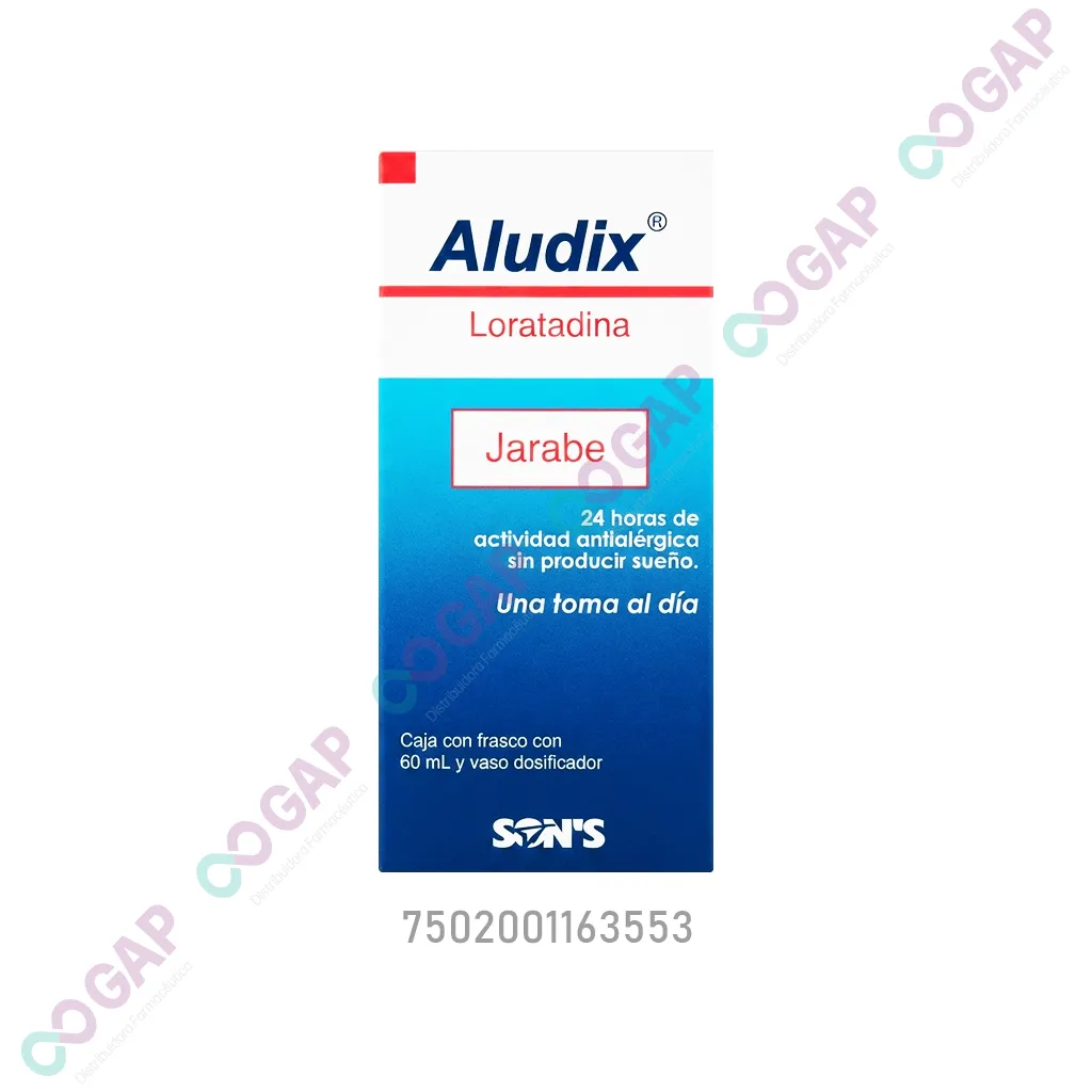 GE LORATADINA ALUDIX JARABE 60 ML