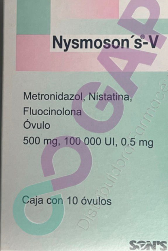 GE METRONI/NISTA/FLUOCINO NYSMOSONS-V 10 OVULOS