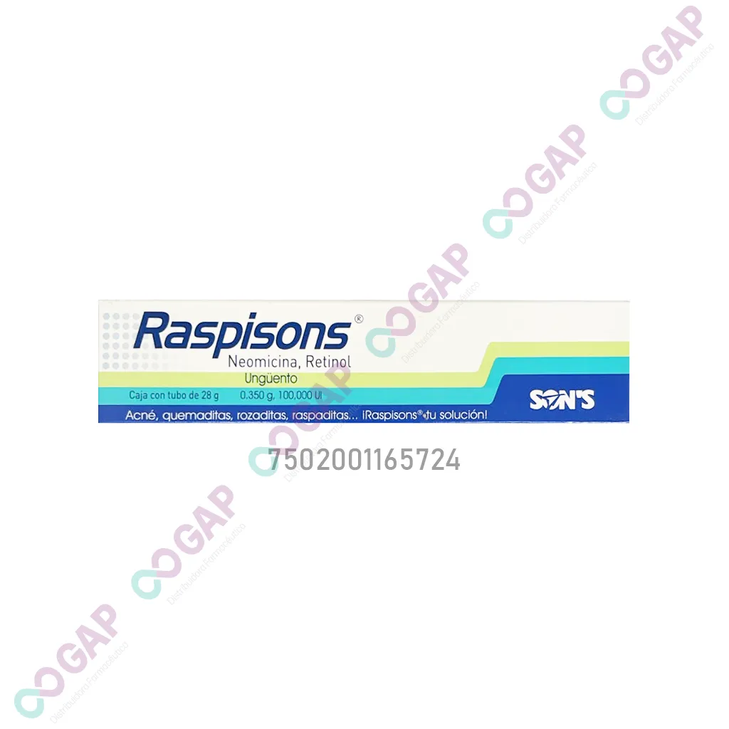 RASPISONS UNG 28 G NEOMICINA/RETINOL