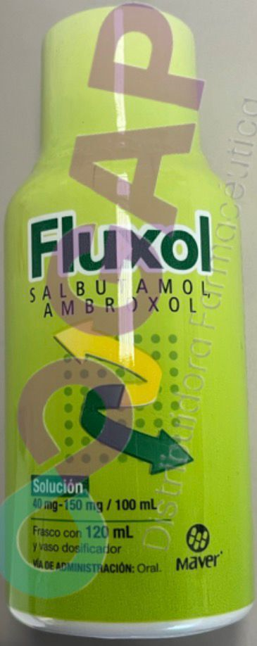 GE AMBROXOL/SALBUTAMOL FLUXOL JARABE 120 ML