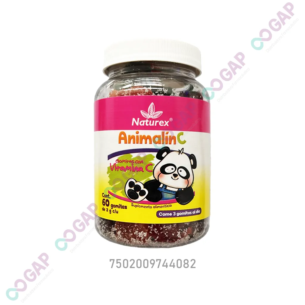 ANIMALIN C C/60 GOMITAS 3G C/U
