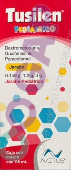 GE DEXT/GUAIF/PARAC TUSILEN PED JARABE 118 ML