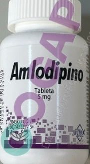 GE AMLODIPINO ULTRA 5 MG 100 TABLETAS