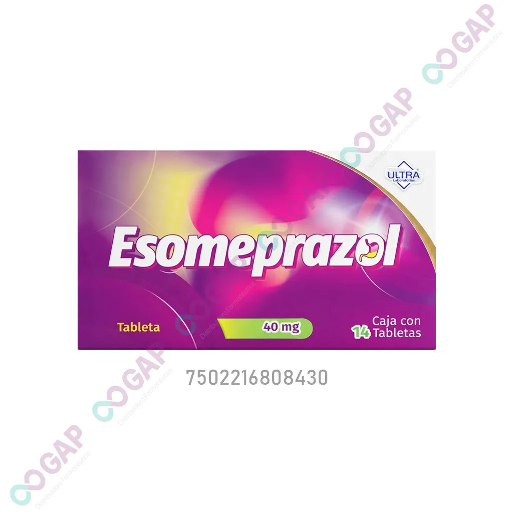 GE ESOMEPRAZOL ULTRA 40 MG 14 CAPSULAS