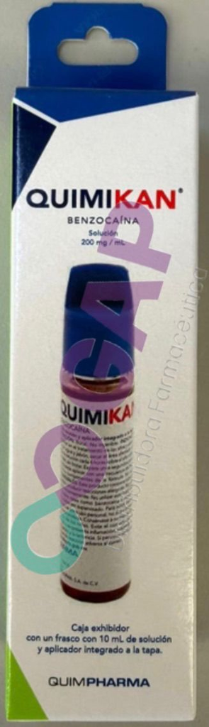 GE BENZOCAINA QUIMIKAN SOL FCO 10 ML