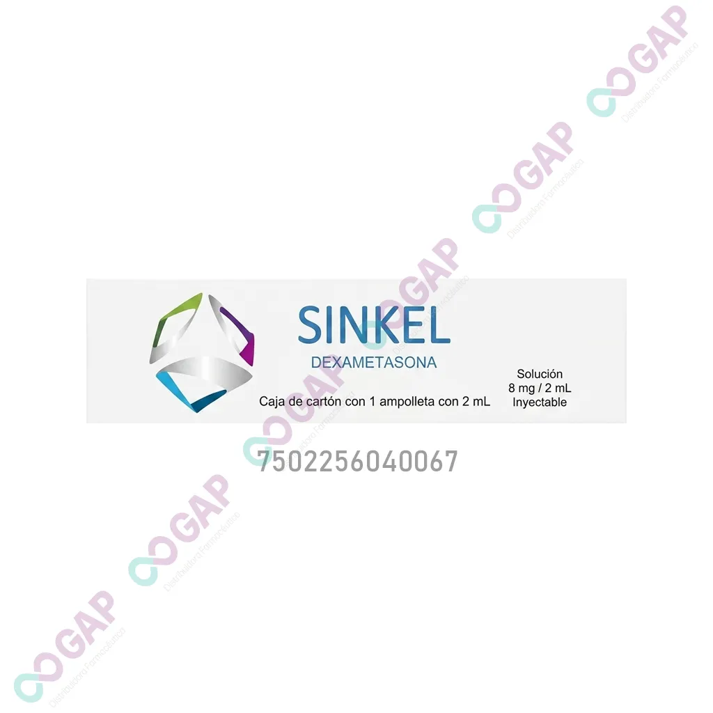 GE DEXAMETASONA SINKEL INY 8MG/2ML 1 PZA
