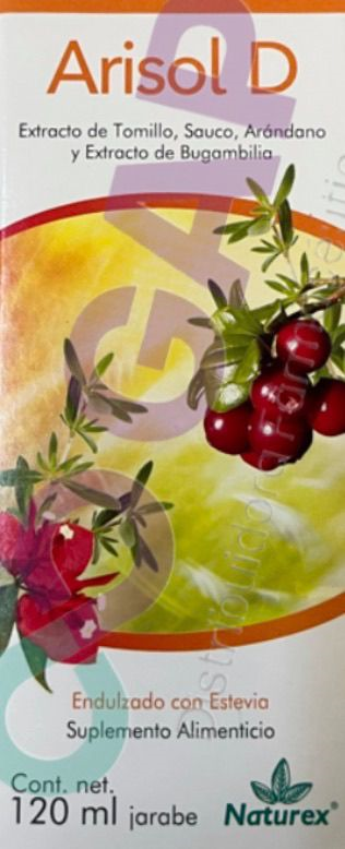 ARISOL D JBE FCO 120 ML