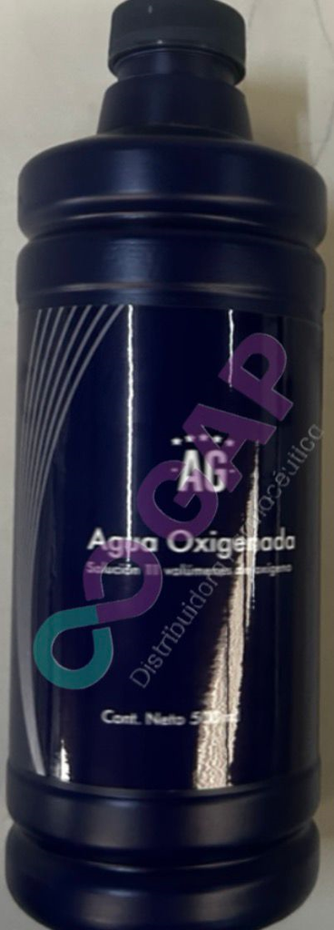 AGUA OXIGENADA AG SOLUCION AL 3.5% FCO 500 ML