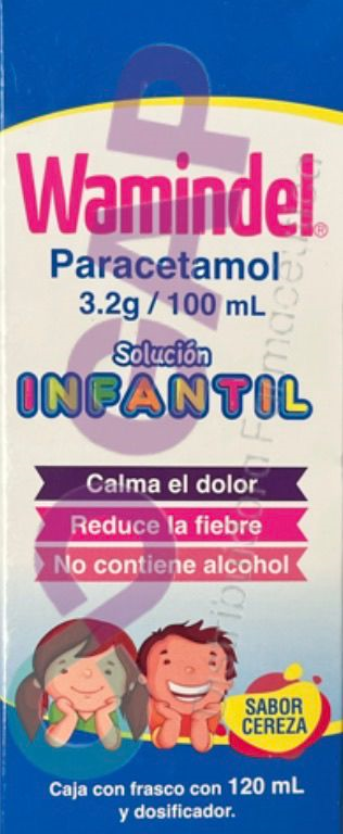 GE PARACETAMOL WAMINDEL INF SOL 120 ML