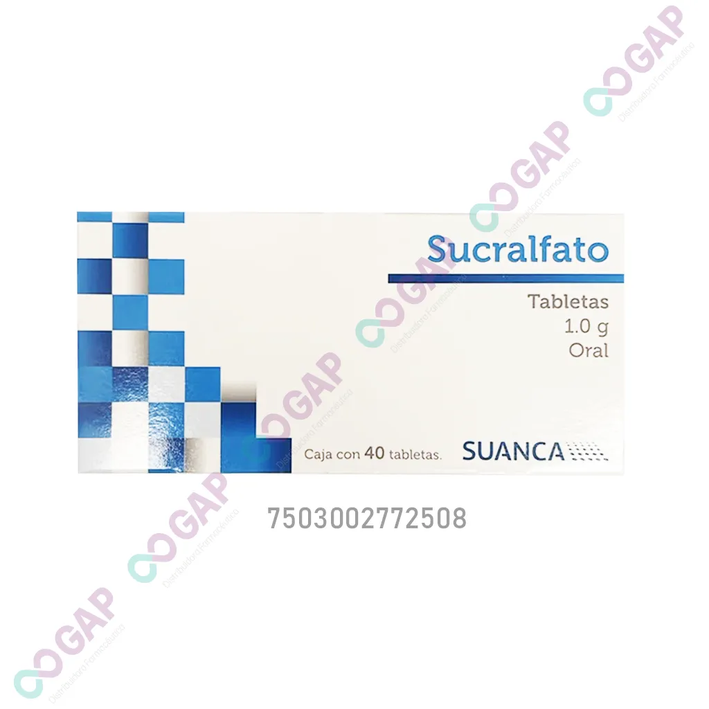 GE SUCRALFATO 1.0G C/40TAB ALIVOATO
