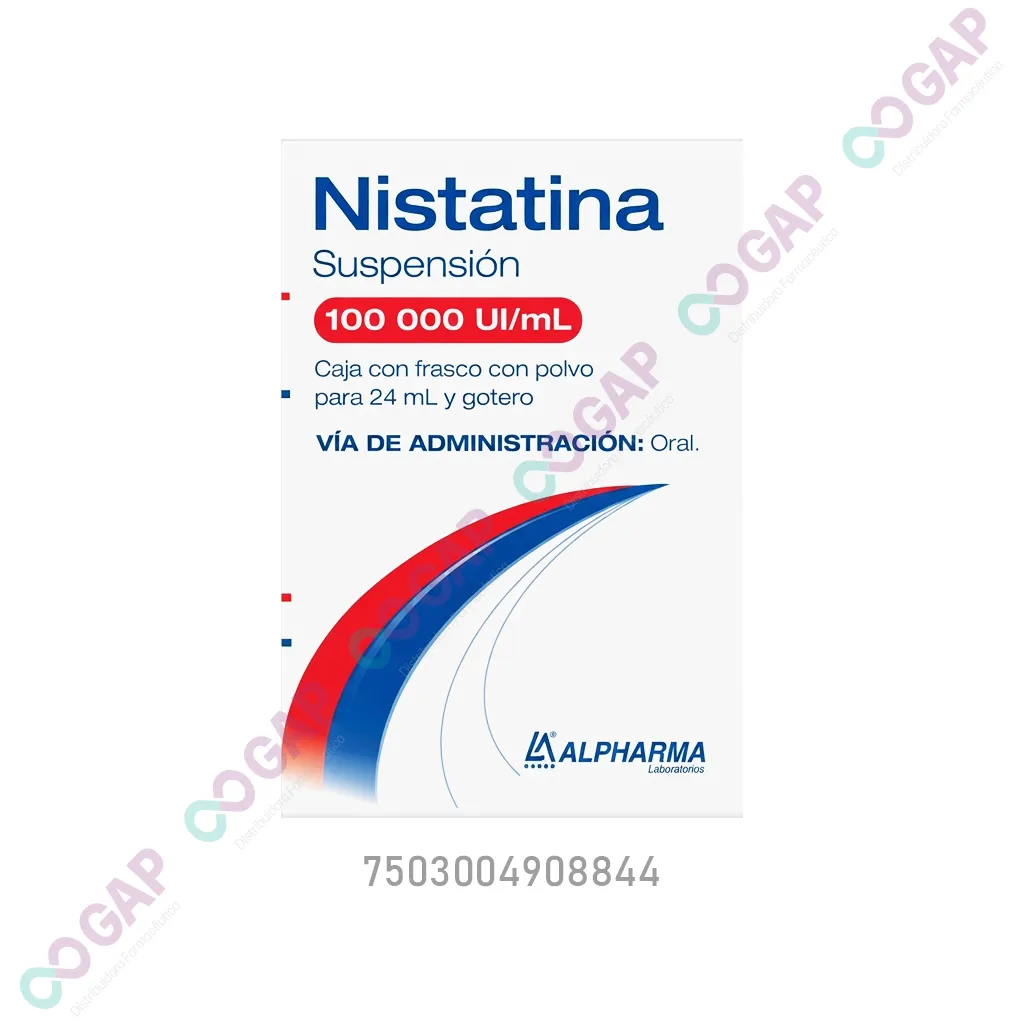 GE NISTATINA SUSP ALPHARMA 100 000UI/ML 24 ML
