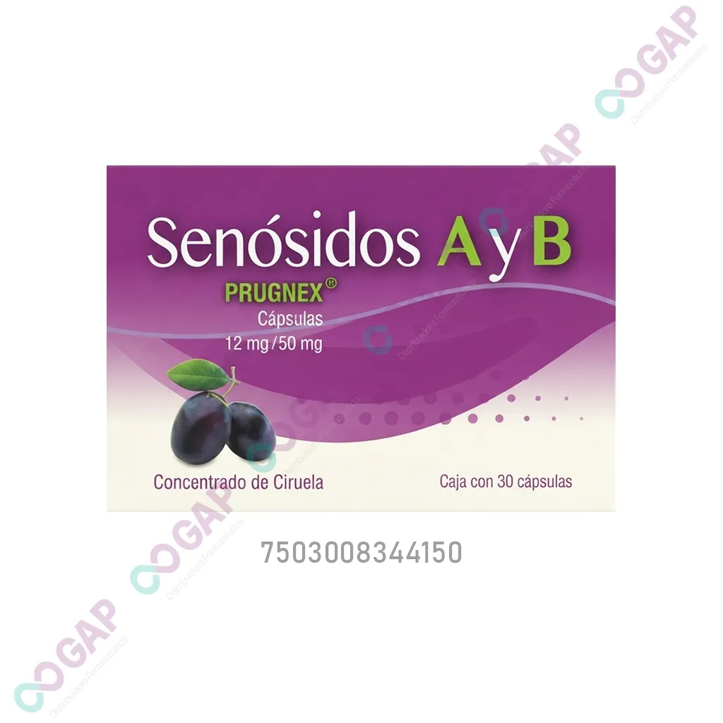 GE SENOSIDOS AYB CIRUELA PRUGNEX 30 CAPSULAS