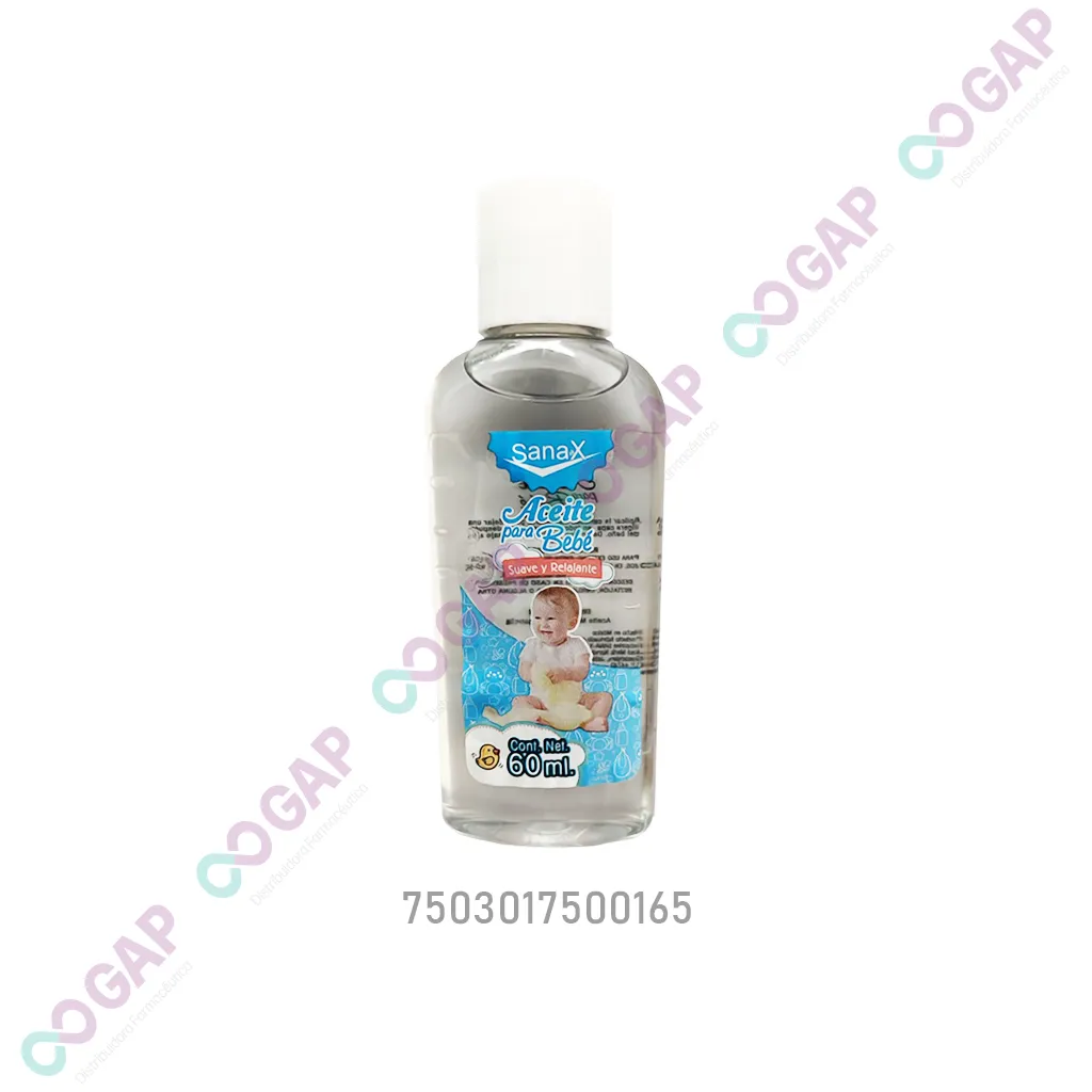 ACEITE DE BEBE SANAX FCO 60 ML